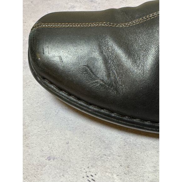 Cole Haan Men’s Zeno Leather Slip-On Loafers Black Comfort Shoes Sz 12 M C24673